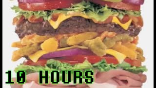 Hamburger Cheeseburger Big Mac Whopper 10 Hours [upl. by Hussey330]