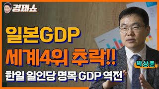 서영민의 경제쇼 박상준ㅡ일본GDP 세계4위 추락 한일 일인당 명목 GDP역전ㅣKBS 231109 방송 [upl. by Lancelle837]