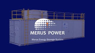 Merus Power Energy Storage System ESS [upl. by Melodee]