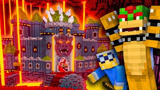 BOWSERS CASTLE  Mario Minecraft Adventures 15 [upl. by Laurent]