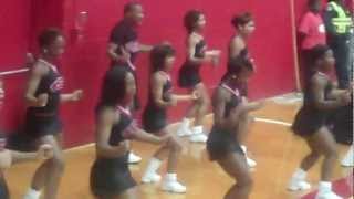 Stompnshake Cheerleading at its best WSSU Red Team [upl. by Ecined]