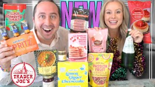 TASTE TESTING EVERY NEW ITEM AT TRADER JOES [upl. by Eidissac]