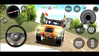 Dollar Song Modified Mahindra Orange Thar 😈  Indian Cars Simulator 3d  Android Gameplay Part 17 [upl. by Glaab628]