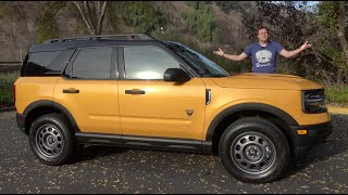 The 2021 Ford Bronco Sport Is an Awesome Baby Bronco [upl. by Burget]