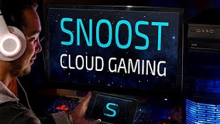 Snoost Cloud Gaming Review amp Gameplay 2018 [upl. by Dulcia]