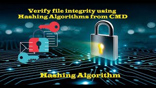 Verify file integrity using Hashing Algorithms from CMD [upl. by Short]