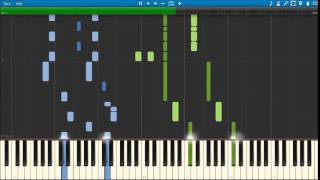 David Guetta  Lovers On The Sun Advanced Piano Synthesia [upl. by Vareck649]