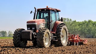 FIATAGRI G210 Dischiera Kverneland Qualidisc 4000 Soil preparation [upl. by Dwain542]