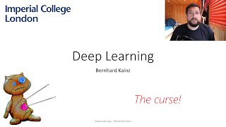 01 Imperials Deep learning course The curse [upl. by Epifano]