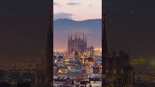 La Sagrada Família one of the Most Amazing Buildings in the World Shorts [upl. by Gerhan50]