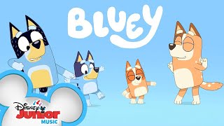 Bluey Official Theme Song 🎶 disneyjr x BlueyOfficialChannel [upl. by Wolf]