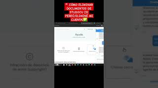 🔴CÓMO ELIMINAR DOCUMENTOS DE STUDOCU SI PERDÍELIMINÉ MI CUENTA✅ tutorial studocu [upl. by Einram]