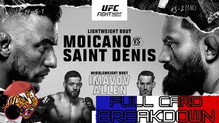 UFC Fight Night Paris  Moicano vs St Denis Full Card Breakdown amp Predictions [upl. by Ver101]