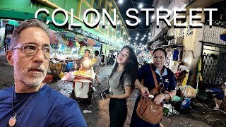 CEBU CITY Walking Solo at NIGHT to COLON STREET Philippines 🇵🇭 [upl. by Znerol]