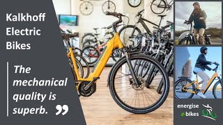 quotThe mechanical quality is superbquot  Kalkhoff electric bikes at Energise Ebikes [upl. by Sewel]