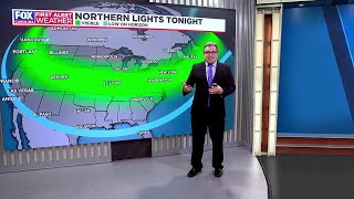 Northern lights could be visible tonight in the Carolinas [upl. by Nertie]