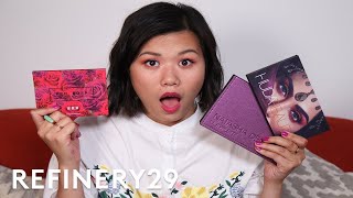 Huda Beauty Natasha Denona amp ColourPop Eyeshadow Palettes TESTED  Beauty With Mi  Refinery29 [upl. by Tabby52]