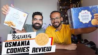 Taste Test Osmania Cookies  Hyderabad’s Iconic Biscuit  Detailed Review [upl. by Atekin]