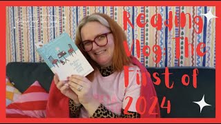 Reading Vlog  The First Reading Vlog of the Year  Laurens Friday Reading Vlogs 2024 I  Lauren a [upl. by Ejroj]