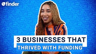 3 small businesses that thrived with funding [upl. by Eurydice437]