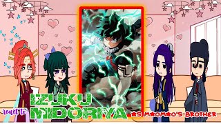 •The Apothecary Diaries react to Deku as Maomaos Brother• gacha club react• [upl. by Aehsa]