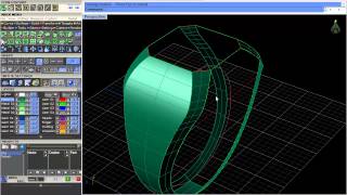 Matrix 3D  Making simple signet ring body [upl. by Sidnal]