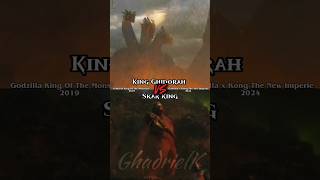 King Ghidorah VS Skar King ghadrielkeditmonsterverseghidorahvsskarkingxd [upl. by Hodgson]