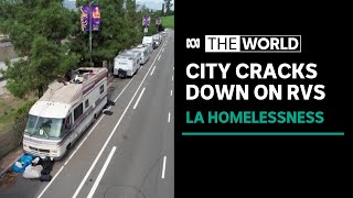 Thousands in Los Angeles sleeping rough in their vehicles facing city crackdown  The World [upl. by Ohs]