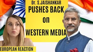 Dr S Jaishankar pushed back on Western Media Austrian Interview  Slovak European Reaction [upl. by Audun]