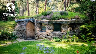 Man Builds Earthen Hobbit Inspired Building in Scotland [upl. by Ayanal]