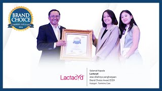 Melalui Feminine Care Lactacyd Berhasil Raih Brand Choice Award 2024 [upl. by Ayra813]