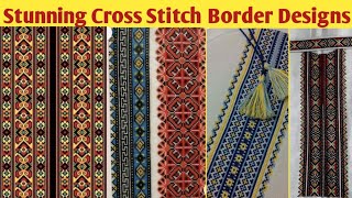 Most Stunning Embroidery StitchesCross Stitch Patterncookncraftainment [upl. by Atteselrahc]