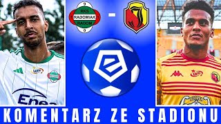 RADOMIAK RADOM  JAGIELLONIA BIAŁYSTOK Ekstraklasa RELACJA ZE STADIONU Kacper Chojnacki [upl. by Jillene734]