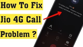 How To Fix Incoming and Outgoing Call Problem Solve In Jio 4G sim Card 2020 [upl. by Ddet]