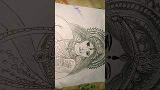 Navratri special drawing godsdrawing navratri gods durgamaadrawing shortsfeed viral [upl. by Falito308]