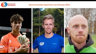 Liemerse Sportprijs 2024 nominaties categorie Sportman [upl. by Holly]