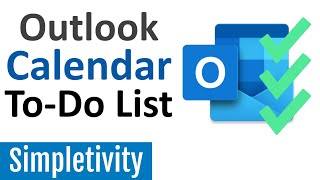 How to Use Outlook Calendar as a ToDo List Tips amp Tricks [upl. by Valma866]