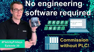 ReadWrite to PROFINET IO without PLC Free tool provides quick commissioning diagnostics amp more [upl. by Aronas]