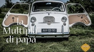 La Multipla di Papá FIAT 600 multipla EN subtitles [upl. by Tletski]