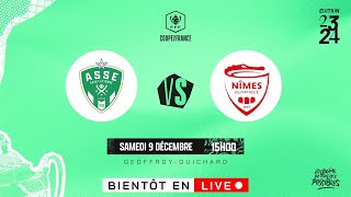 Coupe de France  ASSE  Nîmes en live [upl. by Nabatse]