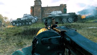 Wehrmacht vs Red Army  Battle For Moscow  Maisky Forestry  Enlisted Gameplay [upl. by Norahs]