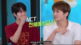 SM Rookies Seunghan calls NCT Jisung quothyungquot and the reaction is priceless [upl. by Jahdal]