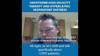 Vapotherm High Velocity Therapy and Hypercapnic Respiratory Distress [upl. by Francene]