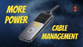 Anker 727 Review Cable Management amp Power Distribution in the Office Studio Amateur Radio Shack [upl. by Ahtinak]