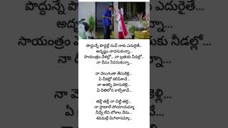 Bewars movie song telugu lyrics [upl. by Missy]