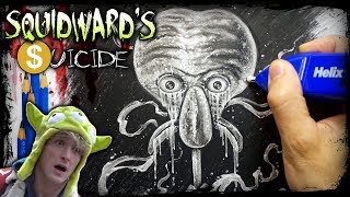 quotSquidwards Suicquot Horror Story Creepypasta  Eraser Art Challenge [upl. by Huda]