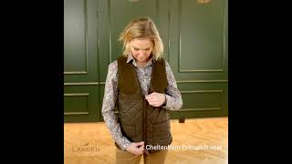 5406 Ladies Cheltenham Primaloft® Vest 2 [upl. by Suiram]