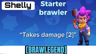 All Shelly voice lines brawlstars shelly [upl. by Pitzer]