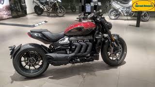 2024 Triumph Rocket 3 R Available in India NOWPuchase can be made at BU Bhandari Baner Pune [upl. by Nirej147]