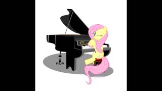 Fluttershy Piano Theme  MLP [upl. by Adyam]